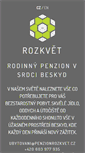Mobile Screenshot of penzionrozkvet.cz